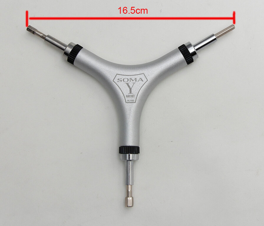 Soma Soma Ratcheting Y Wrench 3 Way 4/5/6mm