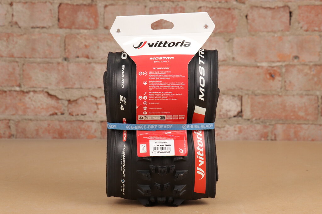 Vittoria Vittoria Mostro Enduro MTB Tire – Tubeless‑Ready, Graphene 4C