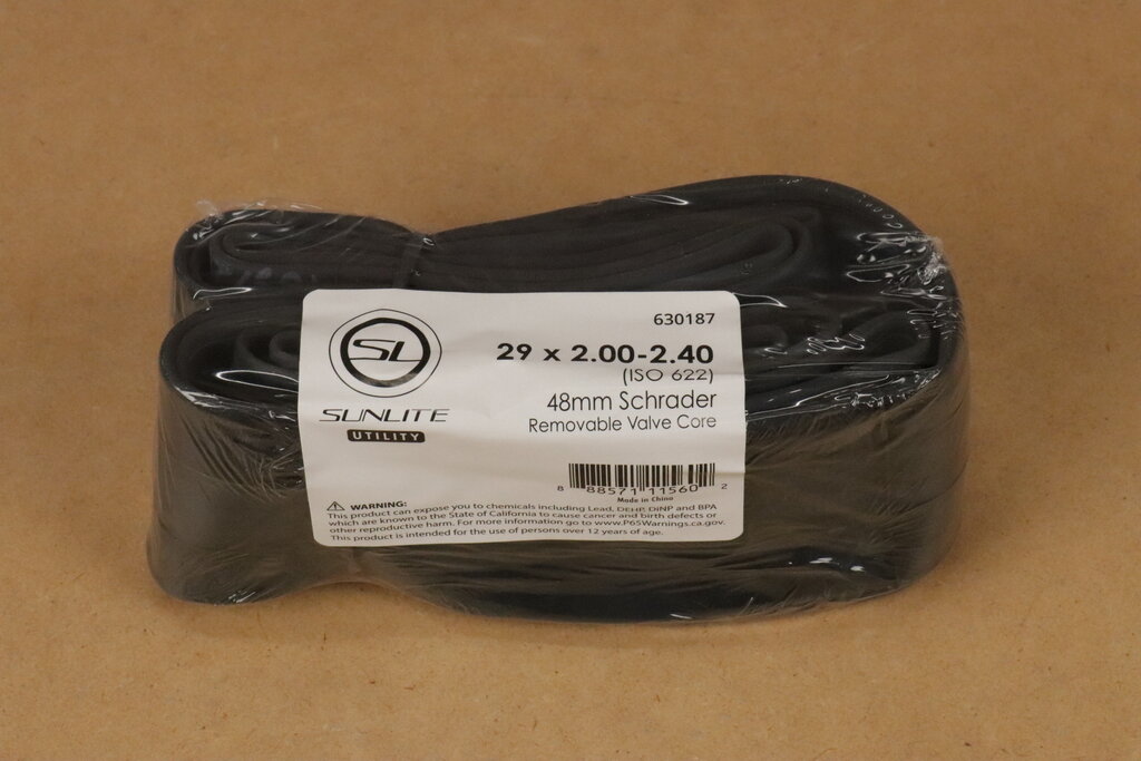 Sunlite Sunlite UTILITY 29 x 2.00-2.40 48mm Schrader Bulk Inner Tube