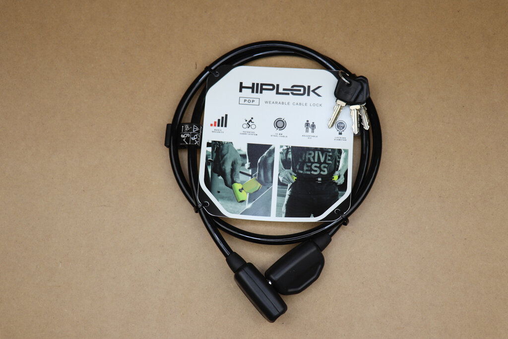 Hiplok Hiplok POP Wearable Steel Cable Bicycle Lock