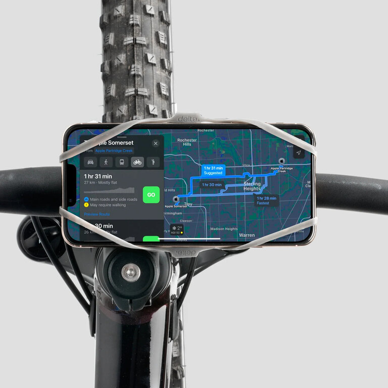 Delta Cycle Delta Quick Mount Bicycle Handlebar Smartphone Holder Mount
