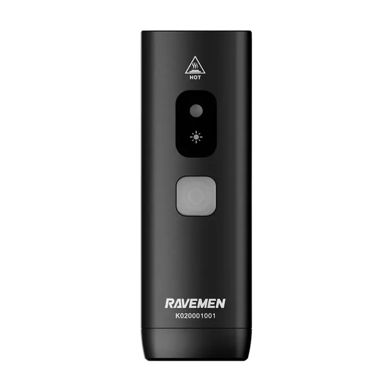 RAVEMEN Ravemen K700 Front Headlight 700 Lumens, USB Rechargeable / Black