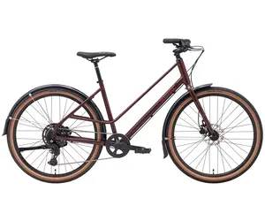 Kona Coco Mixte Step Thru in Satin Metallic King Crimson color