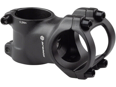 PROMAX Promax Gent 31.8mm, 1-1/8" Threadless Black Stem