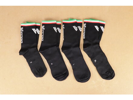 Vittoria Shoes Vittoria Meryl Cycling Bicycling Socks, Black