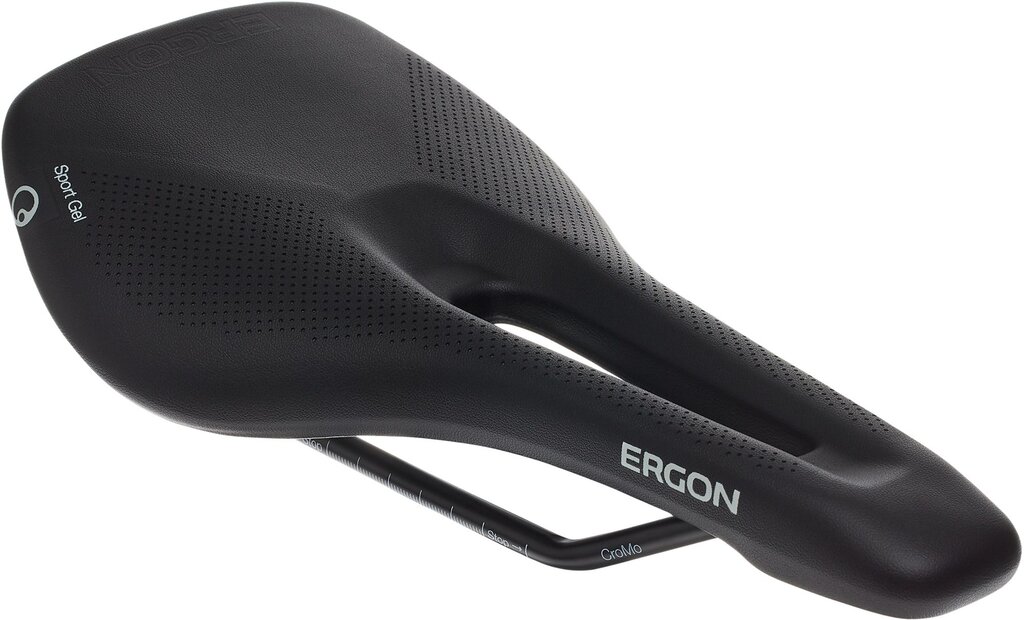 Ergon Bike Ergon SR Sport Women's Gel Saddle - Chromoly, Black, Medium/Large