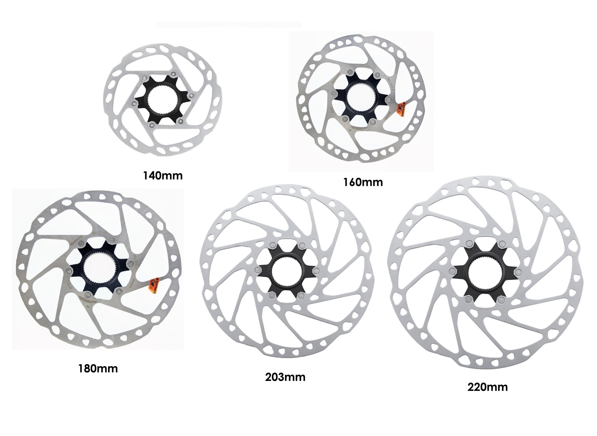Shimano Rt64 Shimano Deore SM-RT64 Centerlock Disc Brake Rotor - World Class Bikes