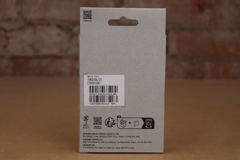 SHIMANO Shimano EW-SD300 Di2 eTube Wire, 1200mm, Black, Internal/External Use