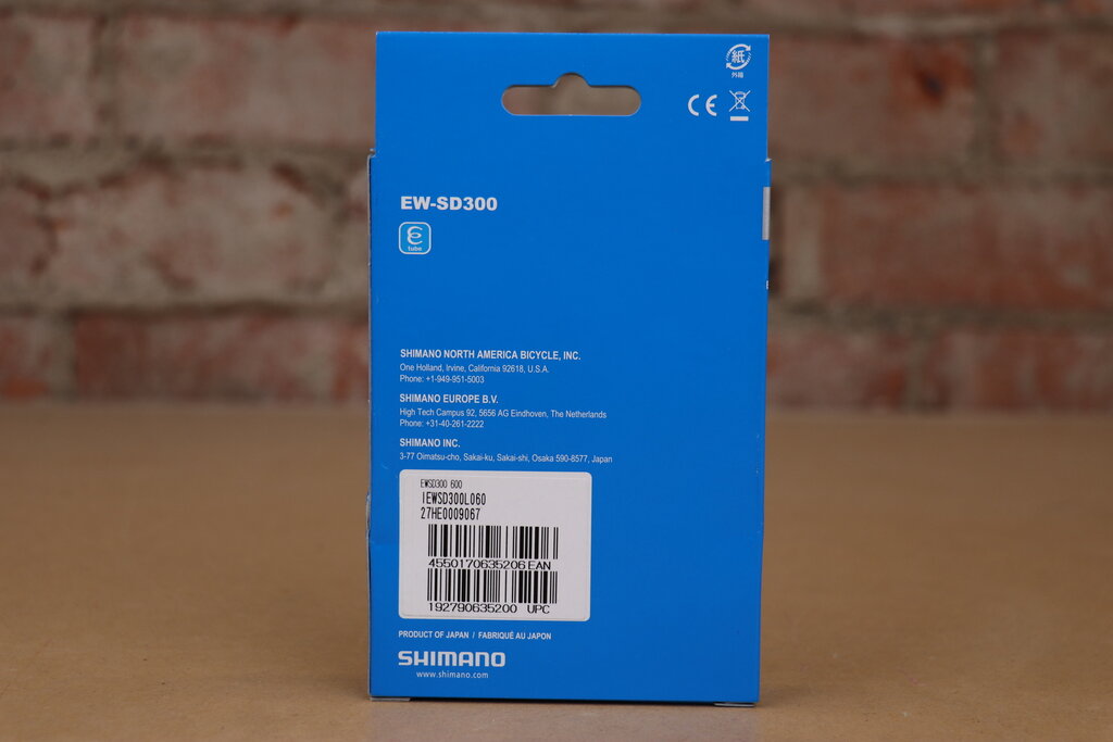 SHIMANO Shimano EW-SD300 Di2 eTube Wire, 600mm, Black, Internal/External Use