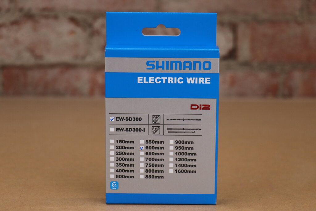 SHIMANO Shimano EW-SD300 Di2 eTube Wire, 600mm, Black, Internal/External Use