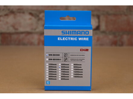 SHIMANO Shimano EW-SD300 Di2 eTube Wire, 600mm, Black, Internal/External Use