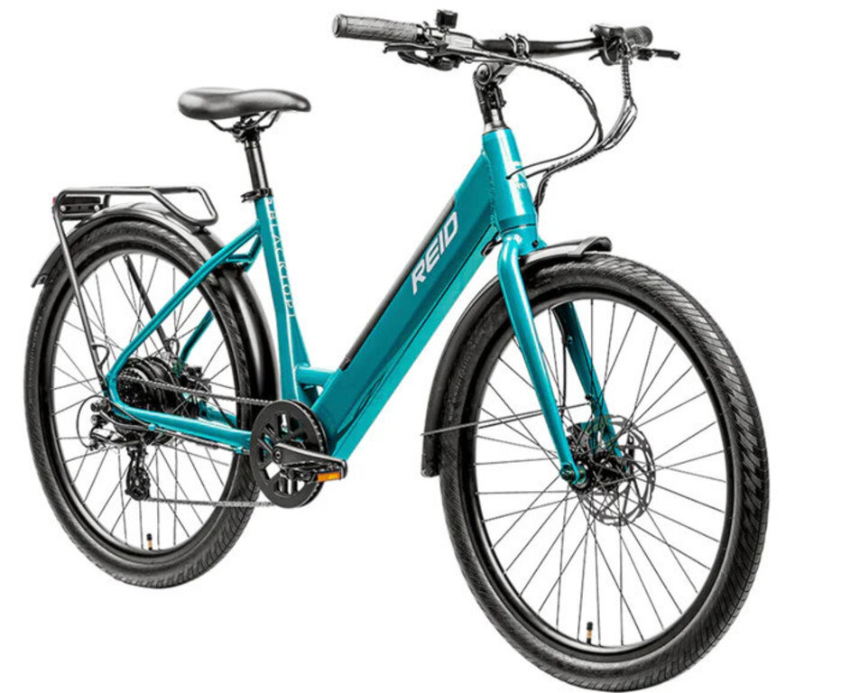 REID BIKES Reid Blacktop 1.0 Step-Thru 500W eBike w/ Throttle