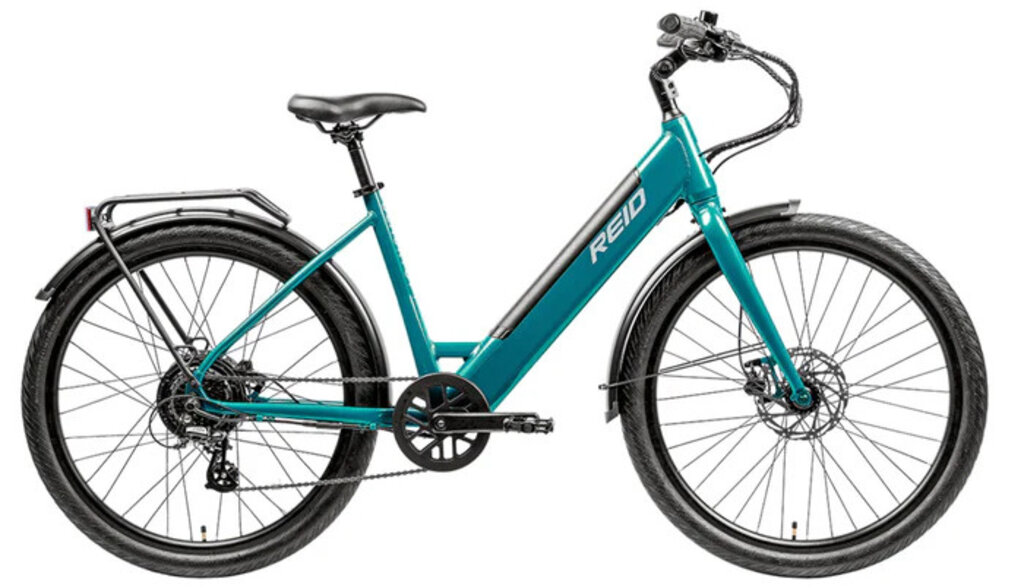 REID BIKES Reid Blacktop 1.0 Step-Thru 500W eBike w/ Throttle