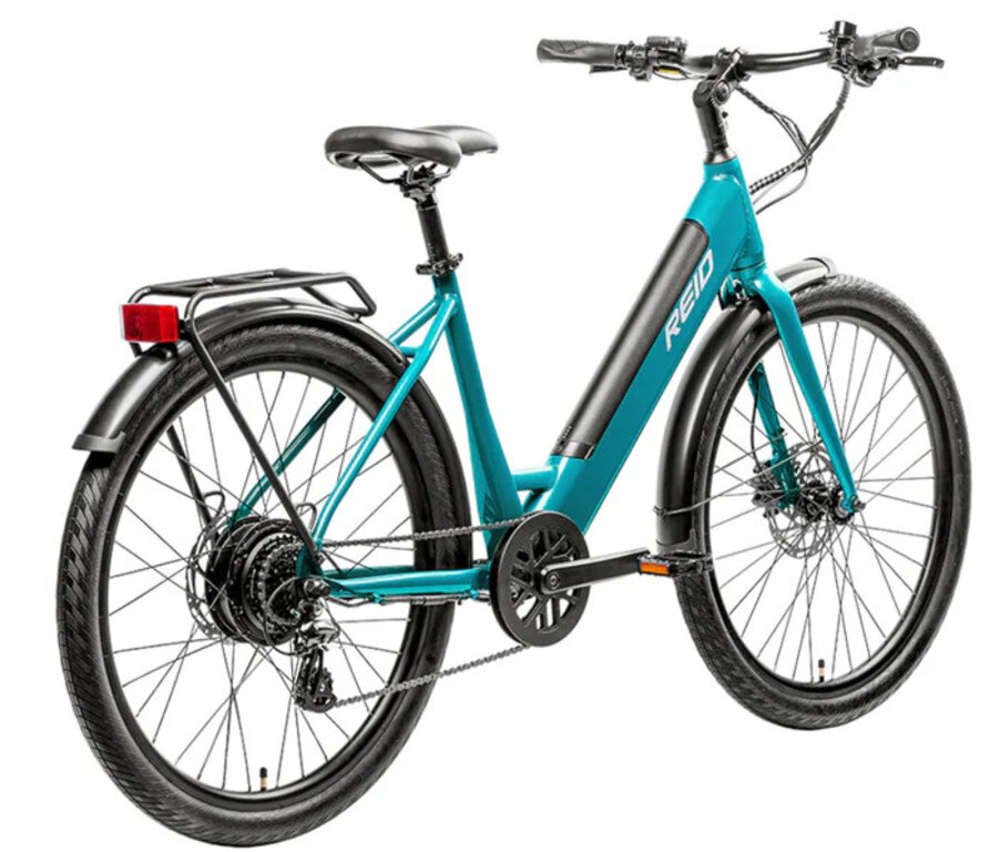 REID BIKES Reid Blacktop 1.0 Step-Thru 500W eBike w/ Throttle