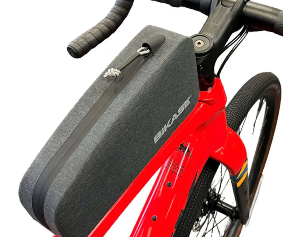 BIKASE BiKASE 3050 Sidekick Braze On Top Tube Bag Black