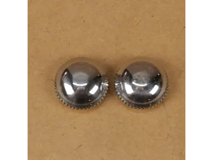 MKS 2 MKS Sylvan Prime Pedal Dust Caps, Polished Aluminum, fits Campagnolo Nuovo / Super Record