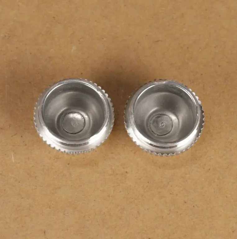 MKS 2 MKS Sylvan Pedal Dust Caps, Aluminum, fits Campagnolo Nuovo / Super Record