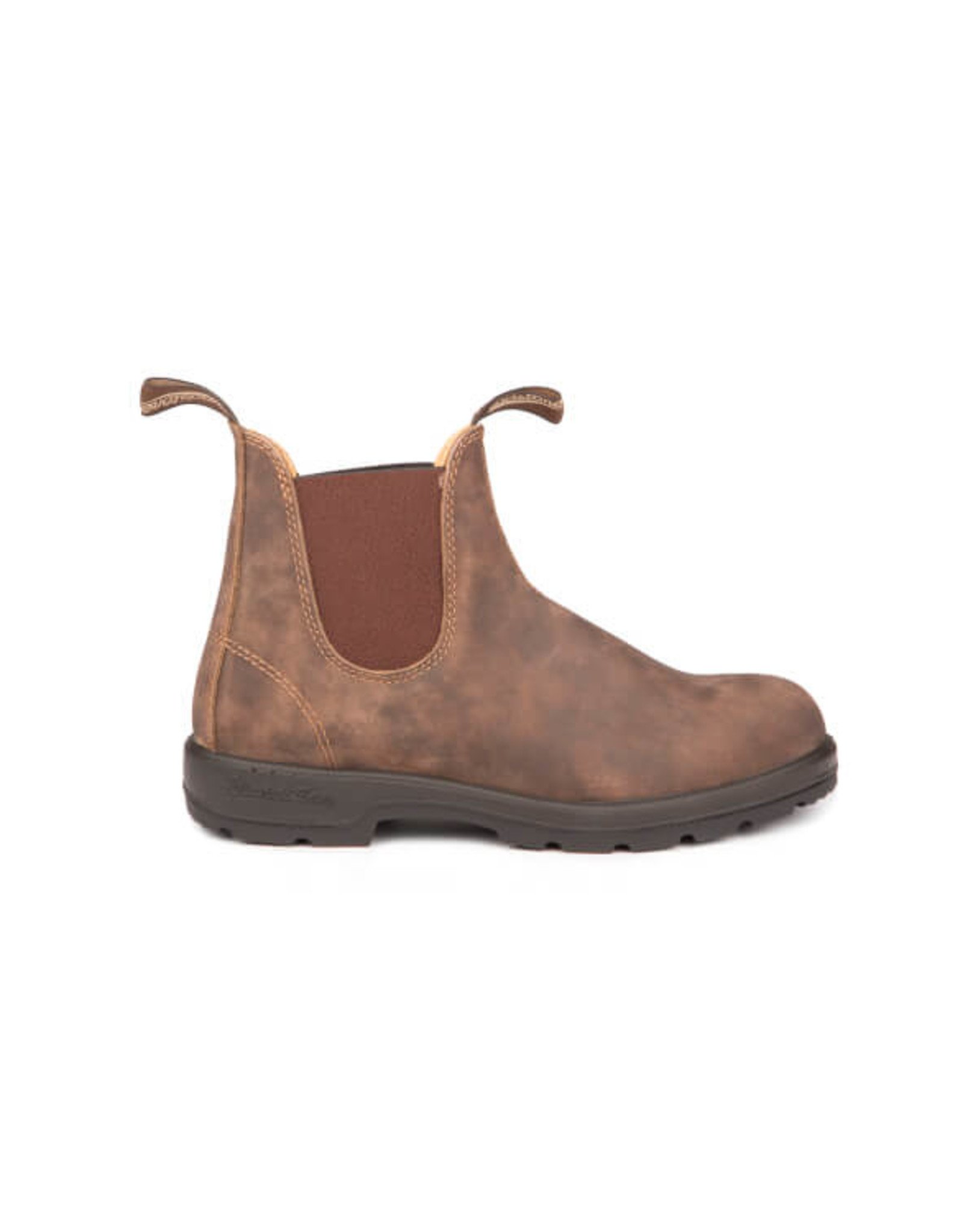 blundstone 500 rustic brown