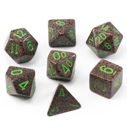 Chessex CHX 25310 7Ct Speckled Poly Earth Dice Set