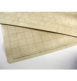 Chessex CHX 97246 Megamat - Reversible: 1 Inch Squares And Hexes, 34 1/2 X 48 Inches