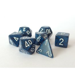 Chessex CHX 25346 7Ct Speckled Poly Stealth Dice Set