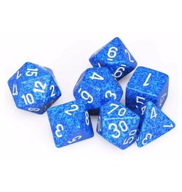 Chessex CHX 25306 7Ct Speckled Poly Water Dice Set