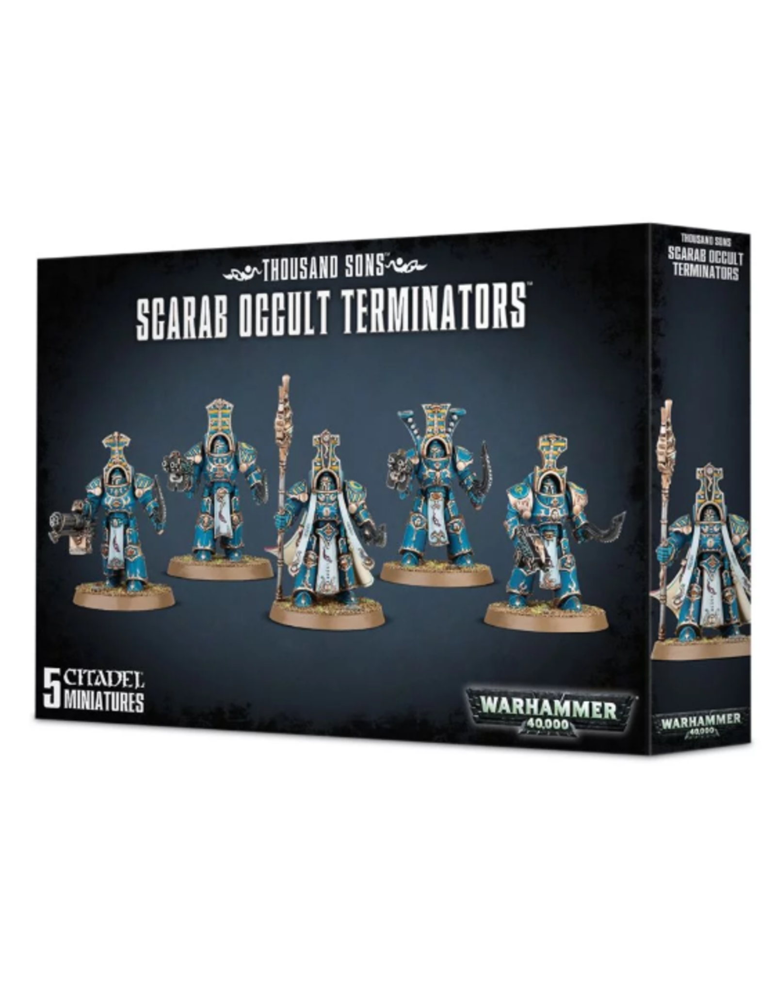 Games Workshop Thousand Sons | Scarab Occult Terminators