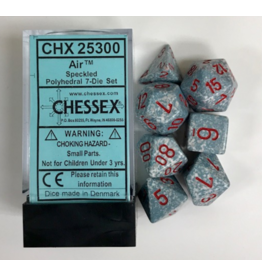 Chessex CHX 25300 7Ct Speckled Poly Air Dice Set