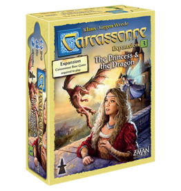 Z-Man Games Carcassonne: Expansion 3 - The Princess and the Dragon