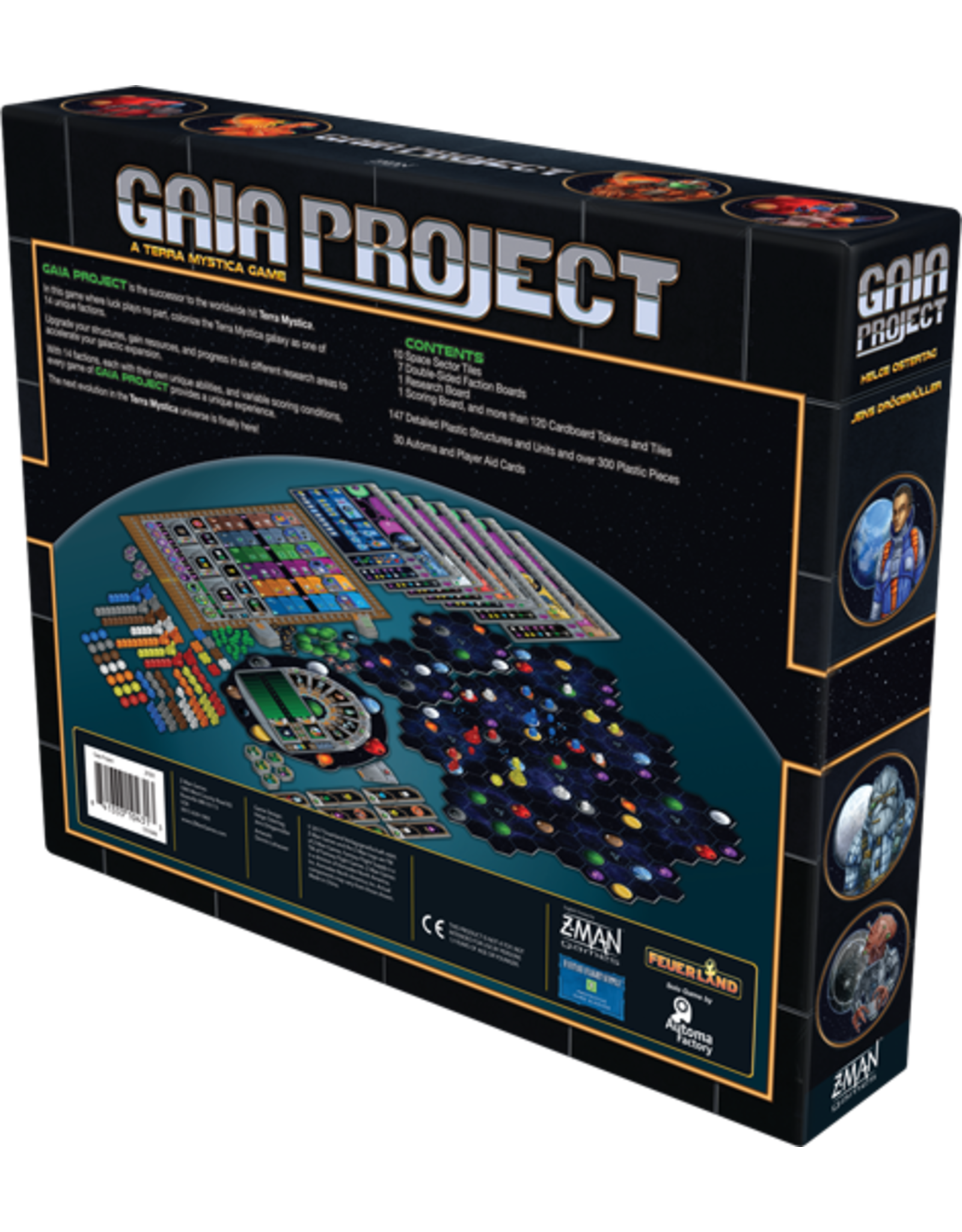 Z-Man Games Gaia Project: A Terra Mystica Game