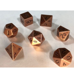 Chessex CHX 27023 7Ct Metal Poly Old Brass