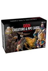 Wizards of the Coast D&D RPG: Creatures & NPC Cards (182 cards)