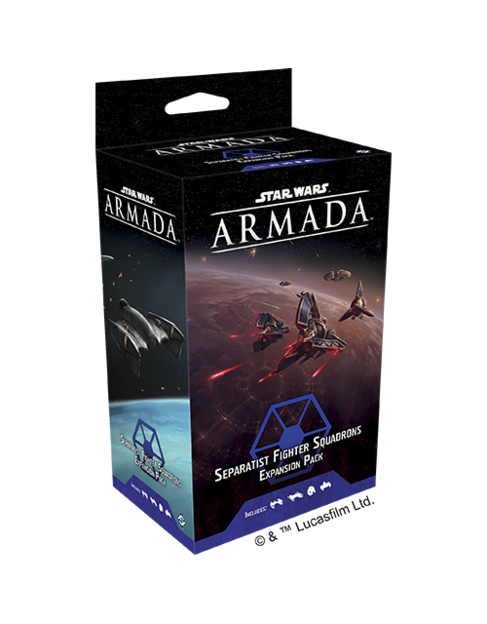 Fantasy Flight Games SW:A Separatist Fighter Squadrons Expansion Pack