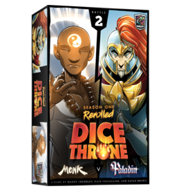 Roxley Games Dice Throne S1R Box 2 Monk vs Paladin