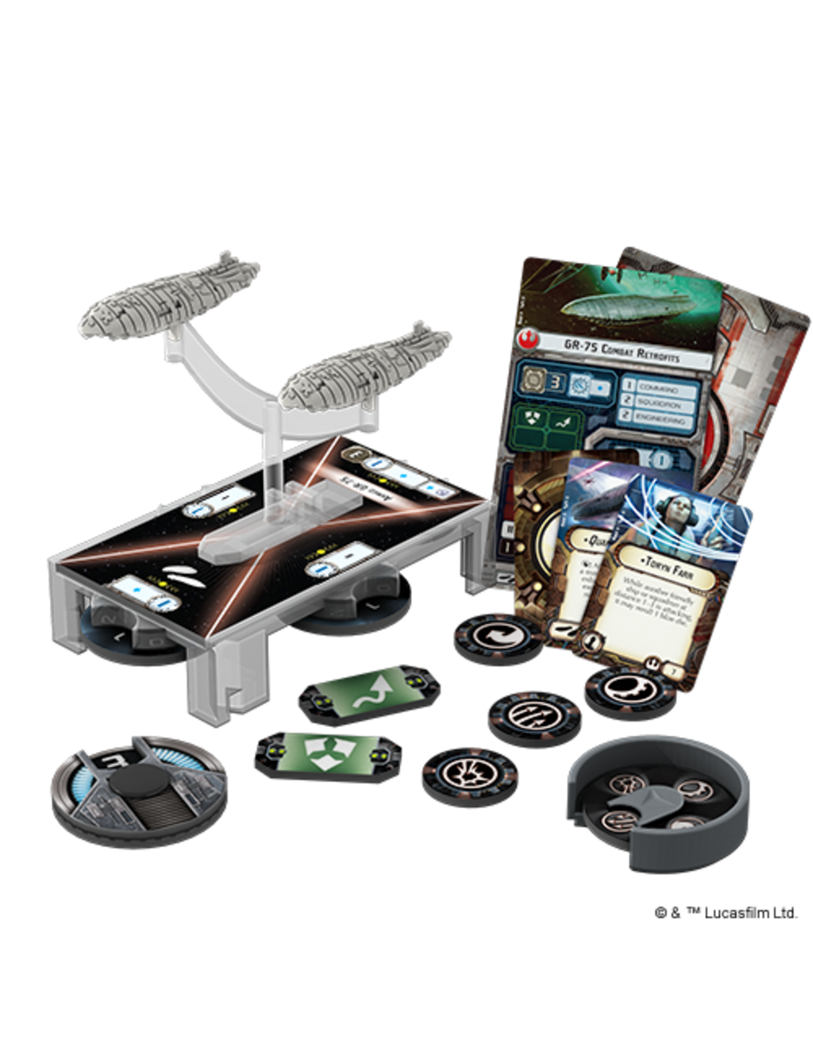 Fantasy Flight Games SW:A Rebel Transports Expansion Pack