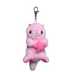 Ocean Wise Sea Otter Keyring Pink