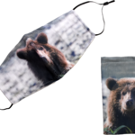 Ocean Wise Face Mask Bear Size Large