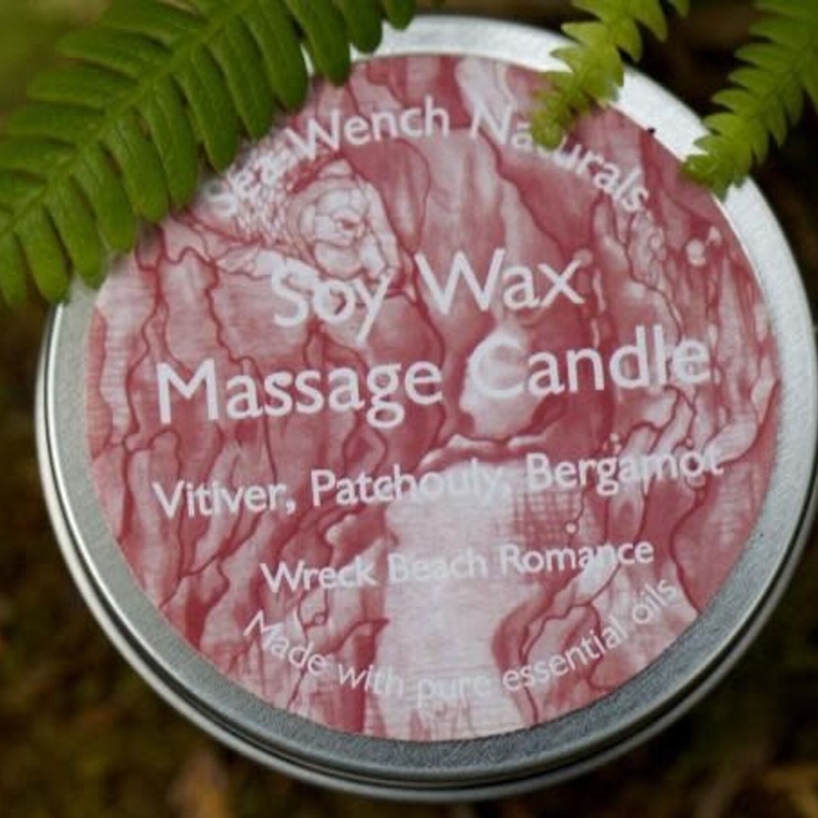 Sea Wench Soy Wax Massage Candle - Wreck Beach Romance