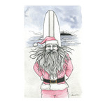 Claire Watson Card Santa Surf