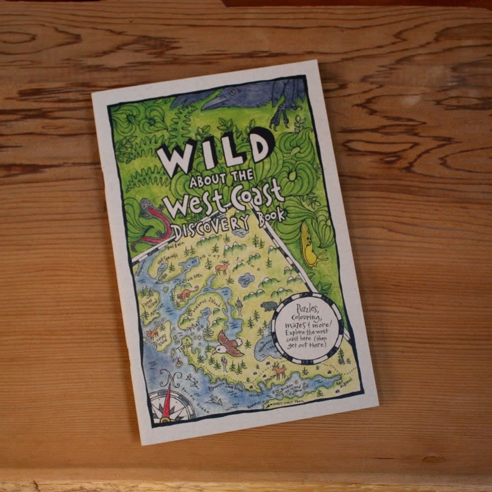 Postelia Press Wild about the West Coast Activity Book