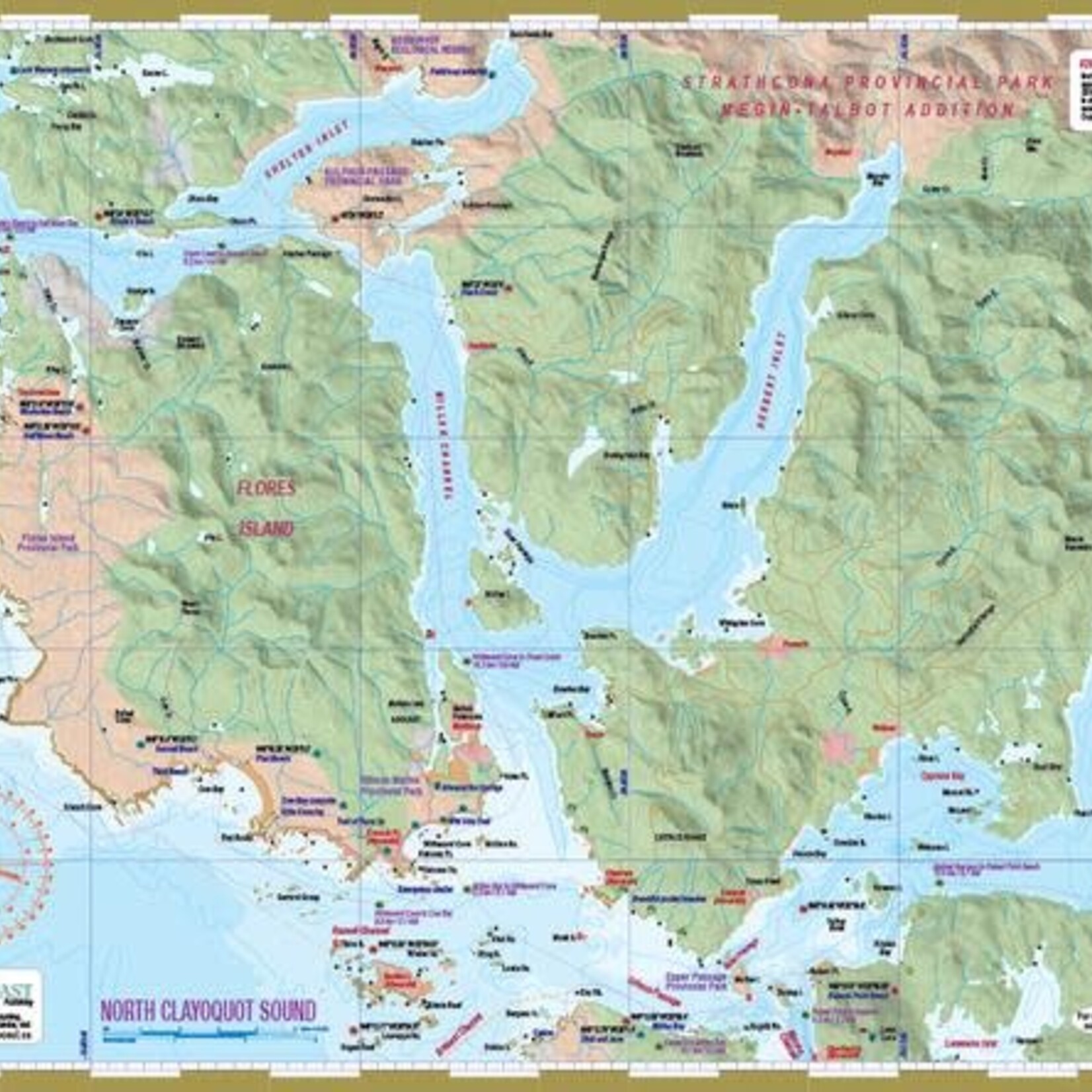 Wild Coast Publishing Map North Clayoquot 207W
