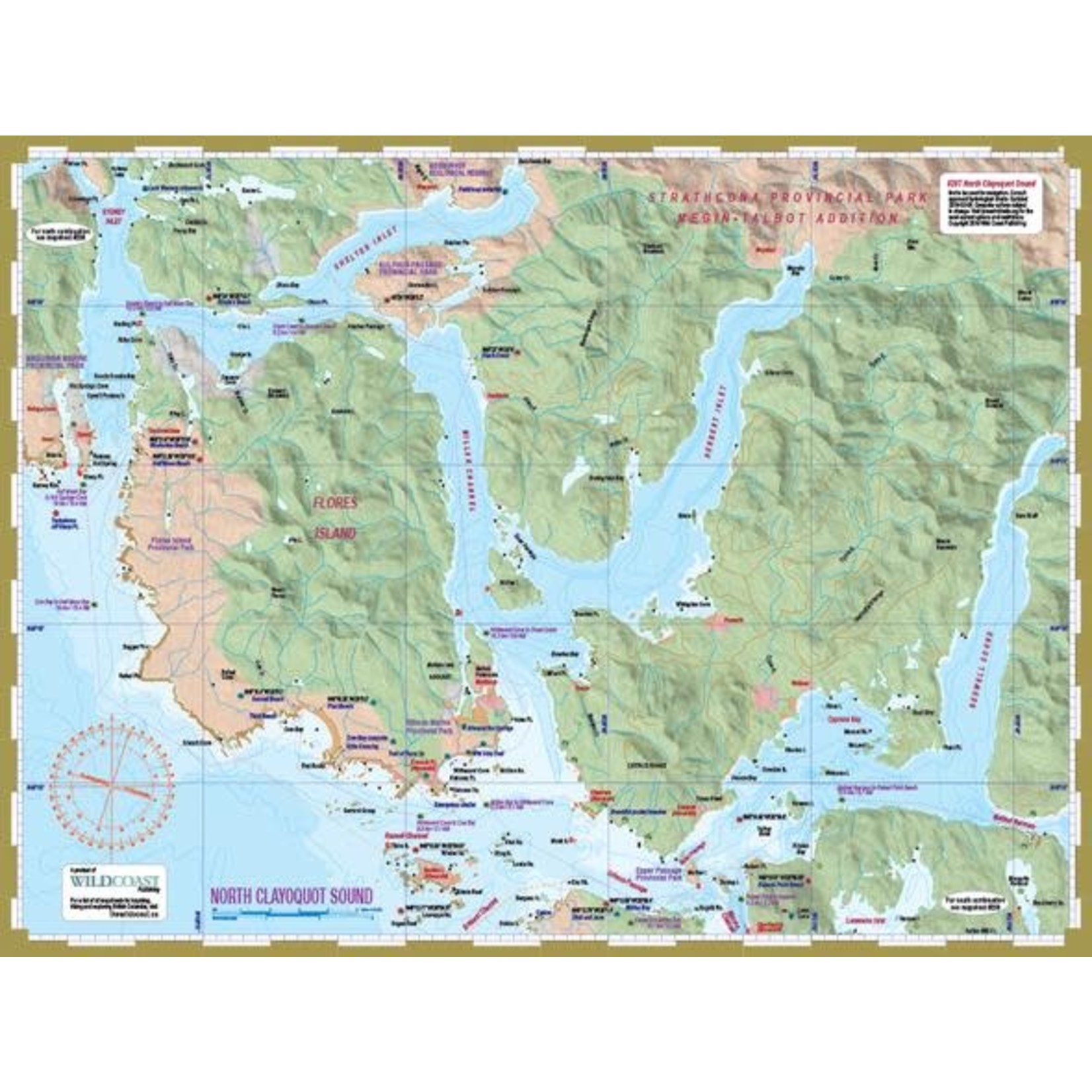 Wild Coast Publishing Map North Clayoquot 207W