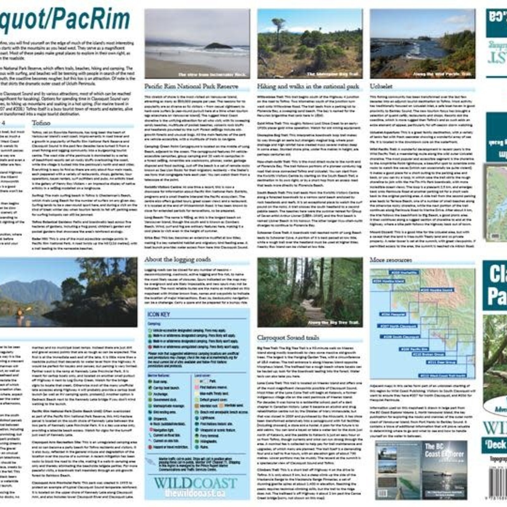 Wild Coast Publishing Map Clayoquot/Pacific Rim 209W