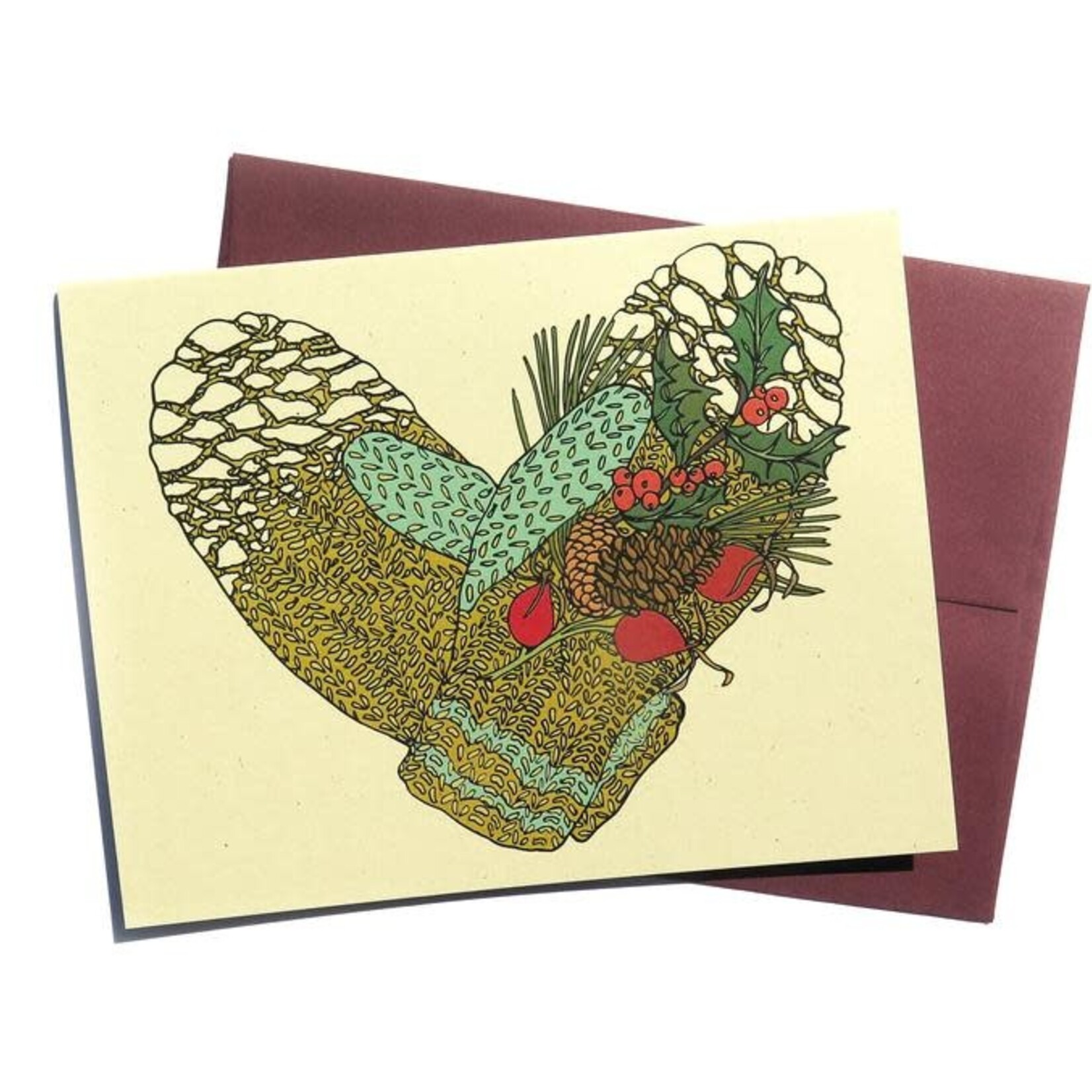 Wild Life Mittens Card