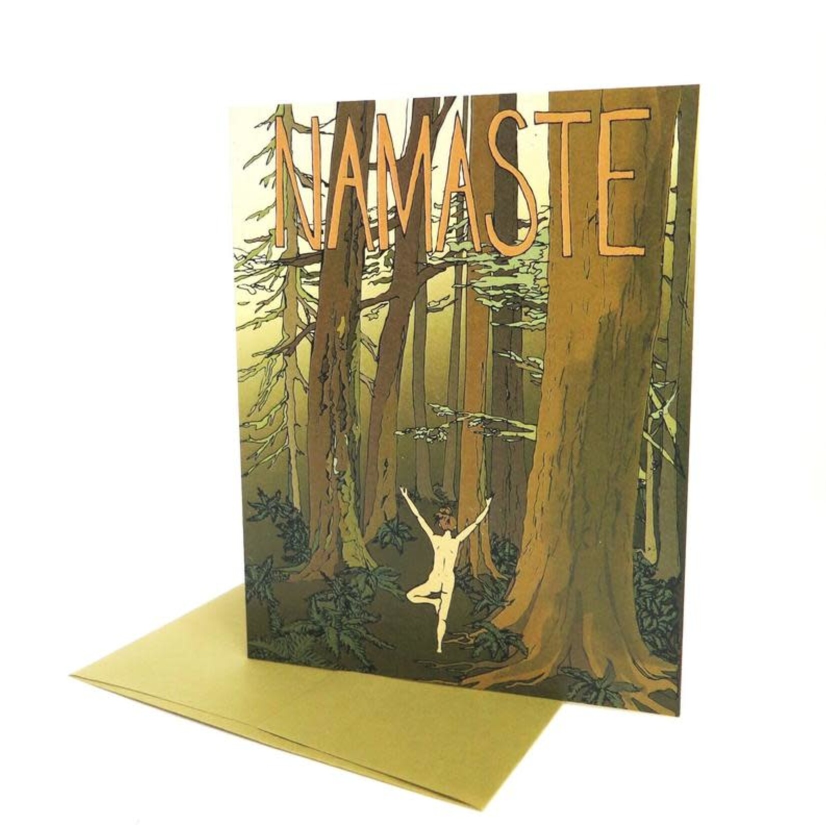 Wild Life Namaste Card