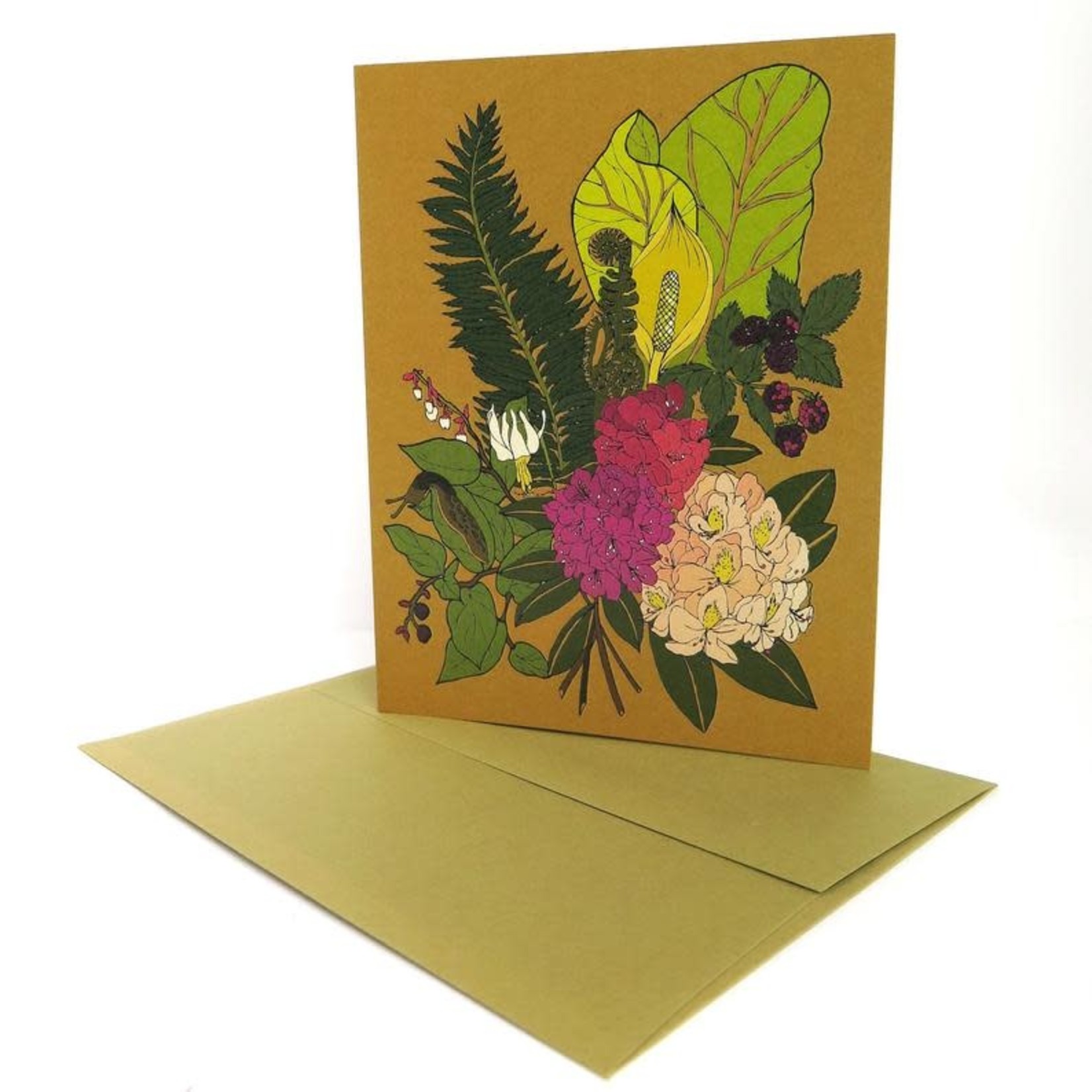 Wild Life Wild Flowers Card