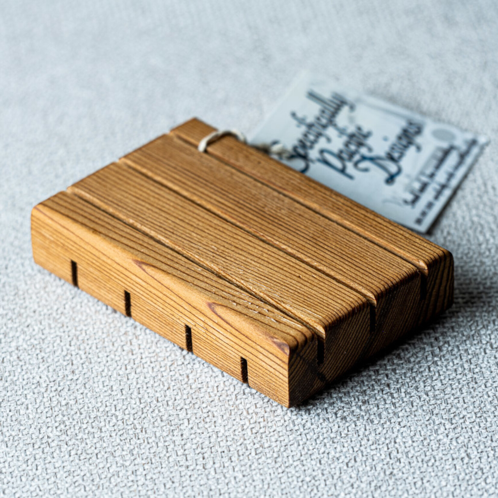 Specifically Pacific Designs Cedar soap dish Specifically Pacific Designs
