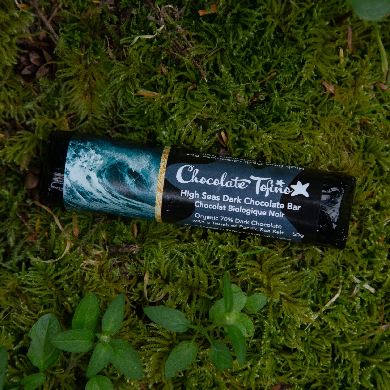 Chocolate Tofino Dark Chocolate Sea Salt Bar
