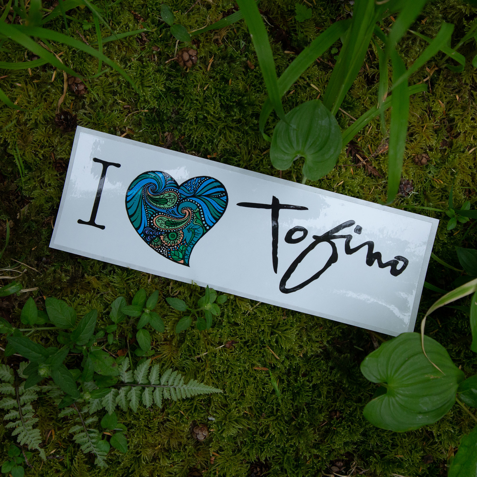 Tourism Tofino Bumper Sticker I Heart Tofino