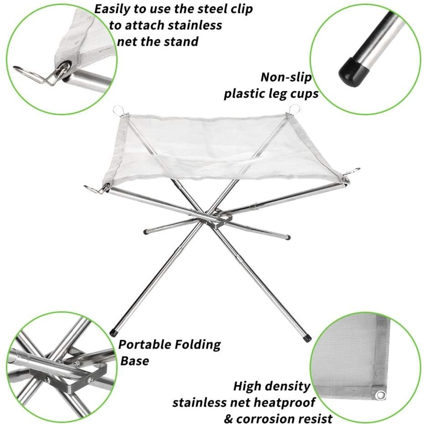 Tofino Fire Hammock , Portable Fire Pit